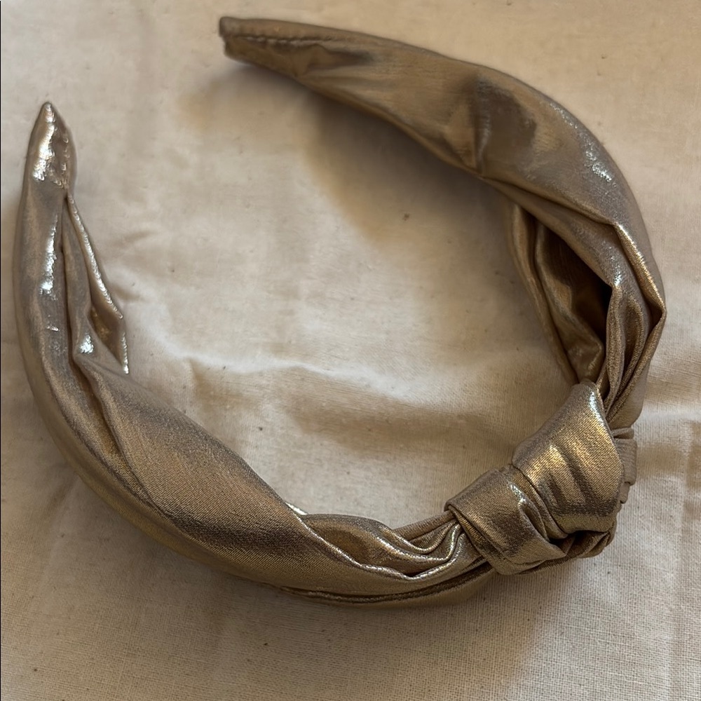 Gold Metallic Headband